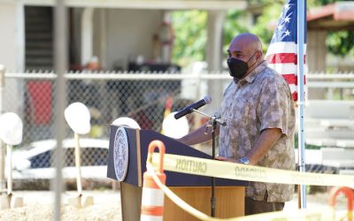 Leon Guerrero-Tenorio Administration Breaks Ground on Sinajana Senior Center Extension Project