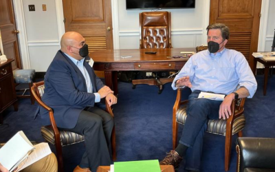 Lt. Governor Tenorio Meets with Congressman John Garamendi on Critical Port Infrastructure Matters