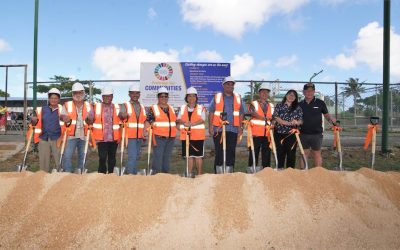 Leon Guerrero-Tenorio Administration Breaks Ground for New Dededo Gym Project