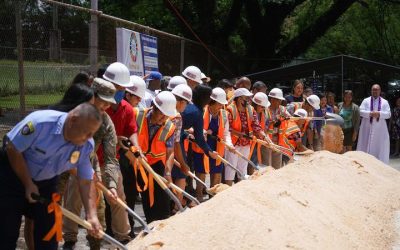 Leon Guerrero-Tenorio Administration Breaks Ground on New Malesso’ Gym Project