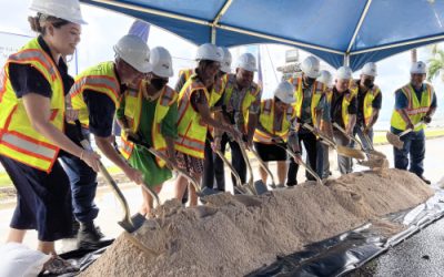 Leon Guerrero-Tenorio Administration Breaks Ground on the Construction of Agat Marina’s “B” Dock and New Restroom Facility 