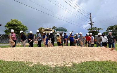 Leon Guerrero-Tenorio Administration Breaks Ground on Phase One of Ypao Road Reconstruction and Widening Project