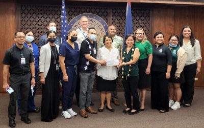 $200K Presented to UOG, GCC for Nursing Programs Advancement