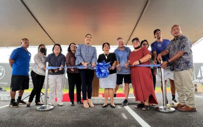Leon Guerrero-Tenorio Administration Celebrates $146K in Guam National Tennis Center Improvements