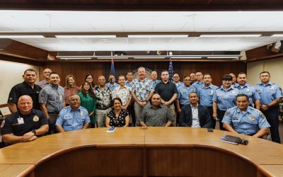 Leon Guerrero-Tenorio Administration Announces Initiative to Improve Public Safety Communications