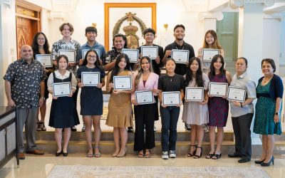 Governor’s Youth Advisory Council Members Sworn In