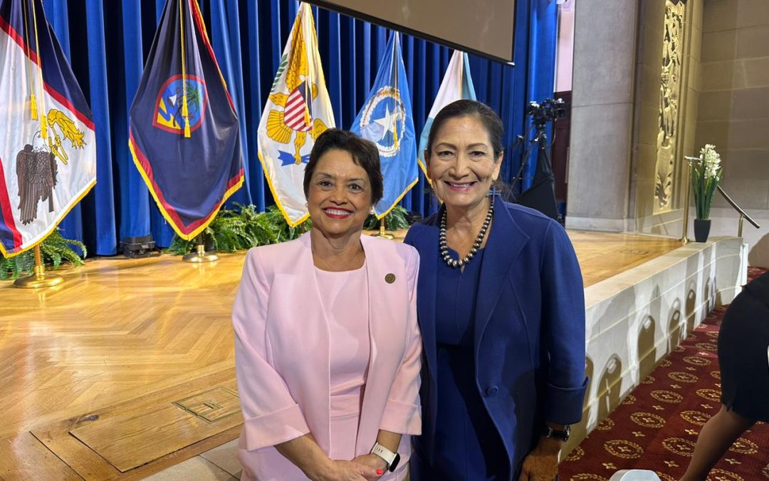 Governor Lou Leon Guerrero provided testimony today to the Interagency Group on Insular Affairs and U.S. Secretary of the Interior Deb Haaland on how federal investments in Guam’s hospital, infrastructure, and resilience serve national security interests.
