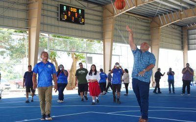 Lt. Governor Tenorio Celebrates Ribbon Cutting of New Dededo Gym