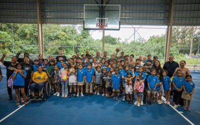 Leon Guerrero-Tenorio Administration Opens New Merizo Gym